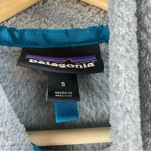 Patagonia Womens Snap -T Fleece Sz Small SYNCHILLA Polartec. Gray - Picture 6 of 7